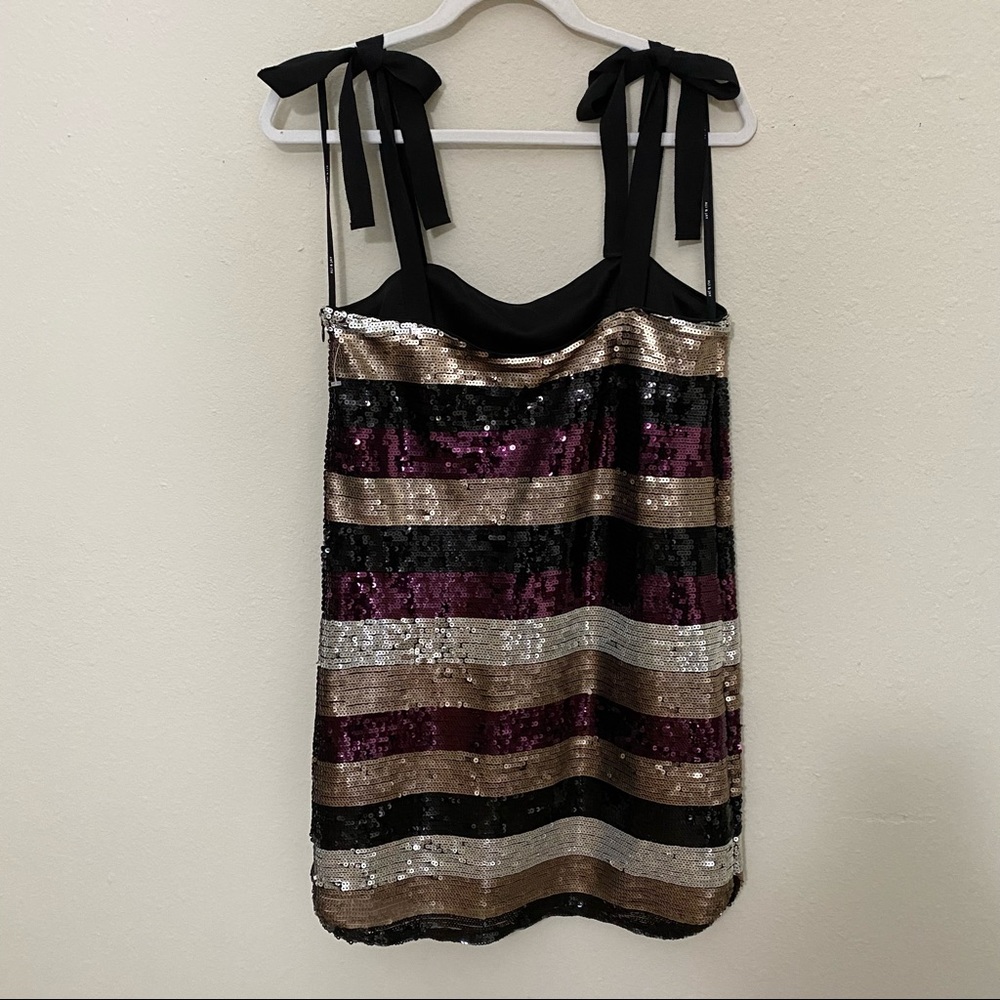 ALI & JAY I'm With Andi Sequin Minidress MEDIUM - Picture 7 of 10
